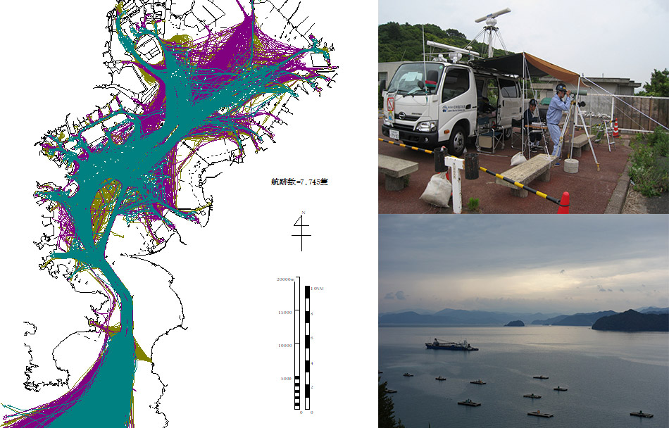 航行船舶実態調査イメージ