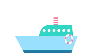 フェリーイラスト